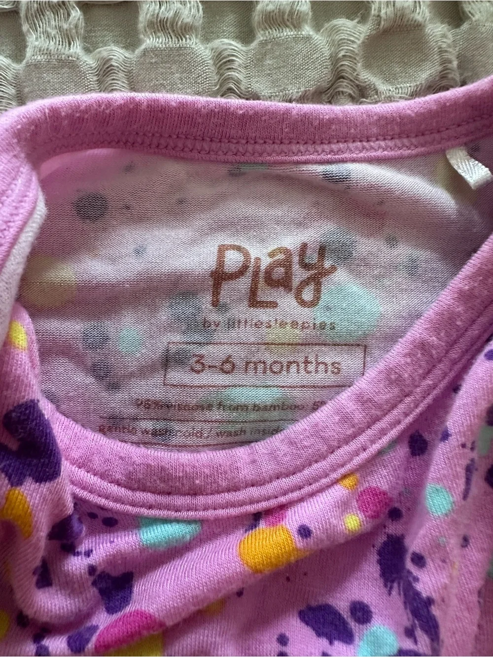 Little Sleepies Splash Paint One-Piece Play suit